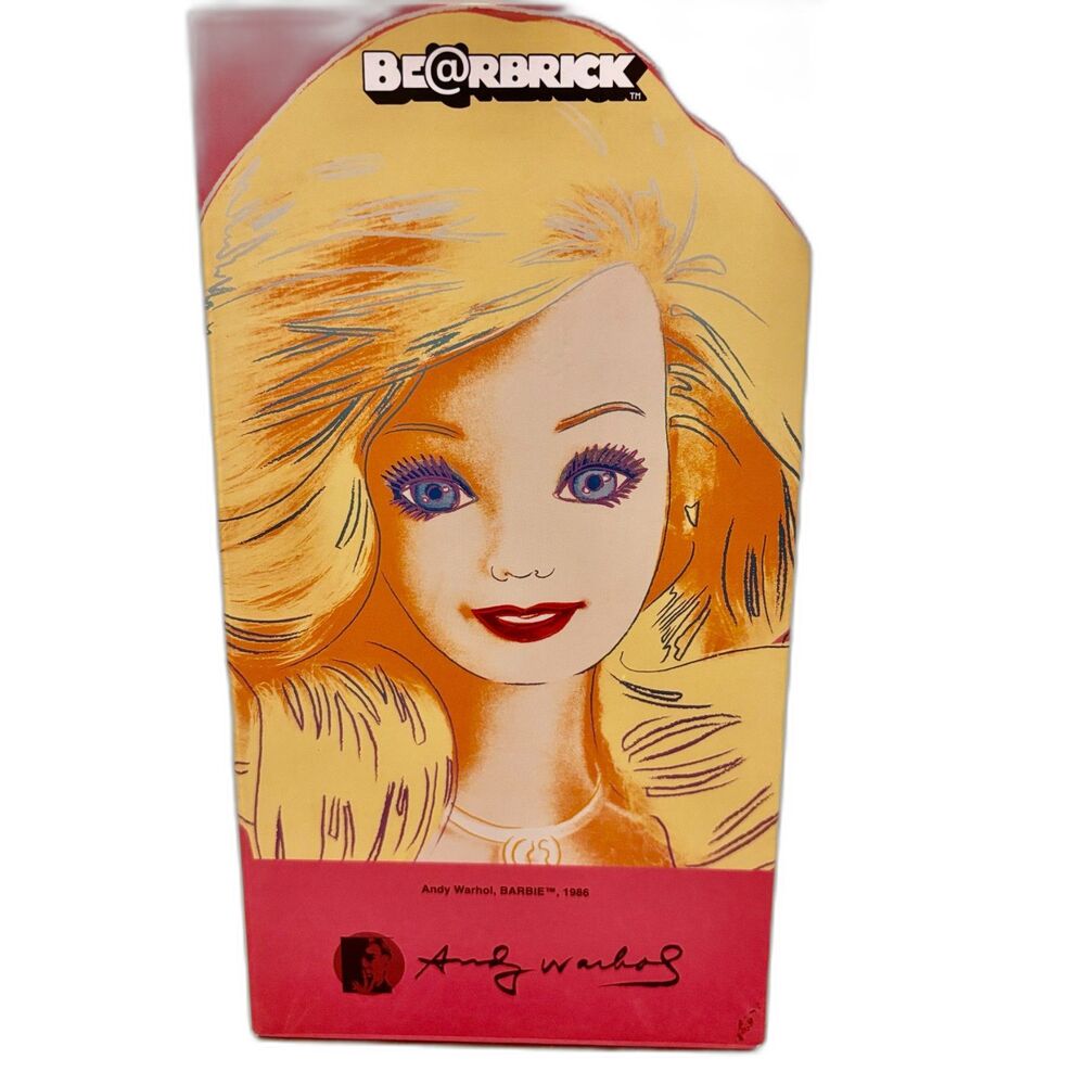 ANDY WARHOL’S BARBIE BE@RBRICK 400% - NEW